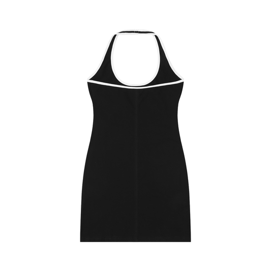 Women's Binding Tight Halter Dress Beyond