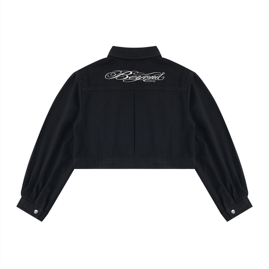 Women’s Crop Denim Jacket BEYOND