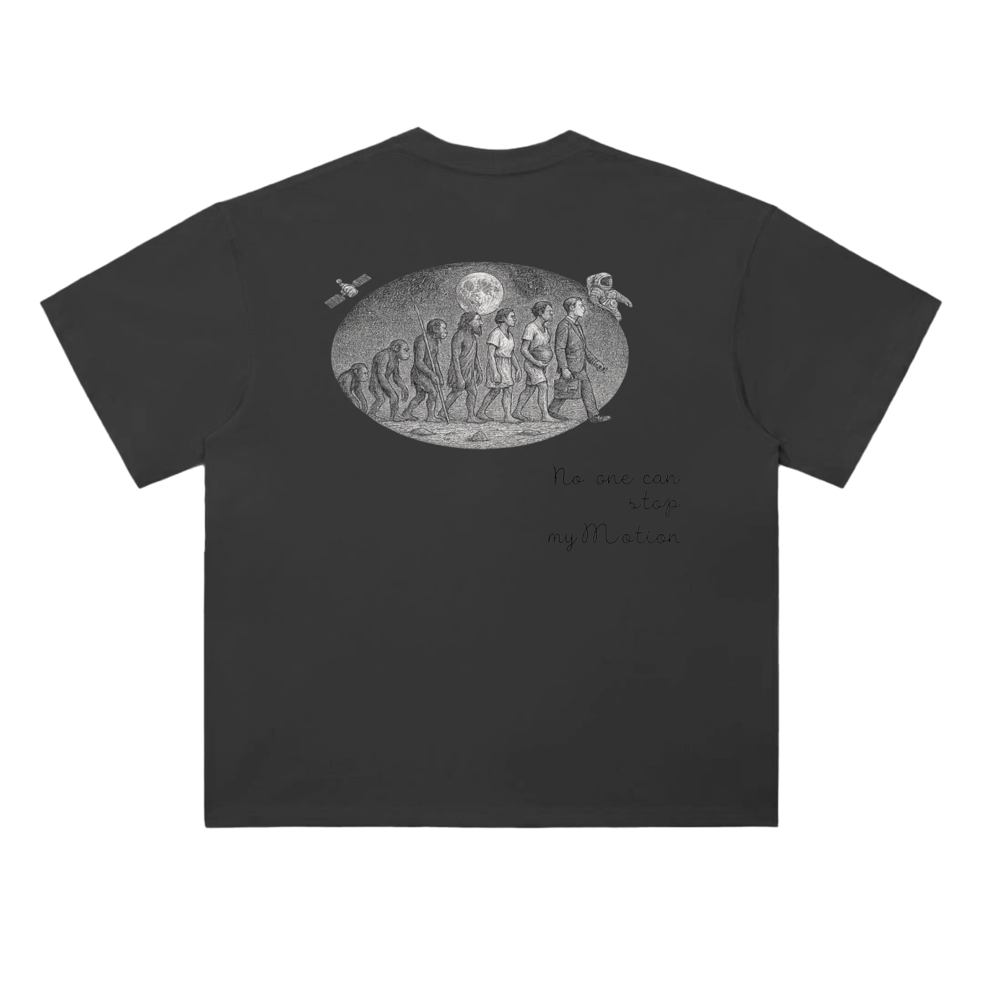 aT-Shirt  Cotton Beyond motion L-white