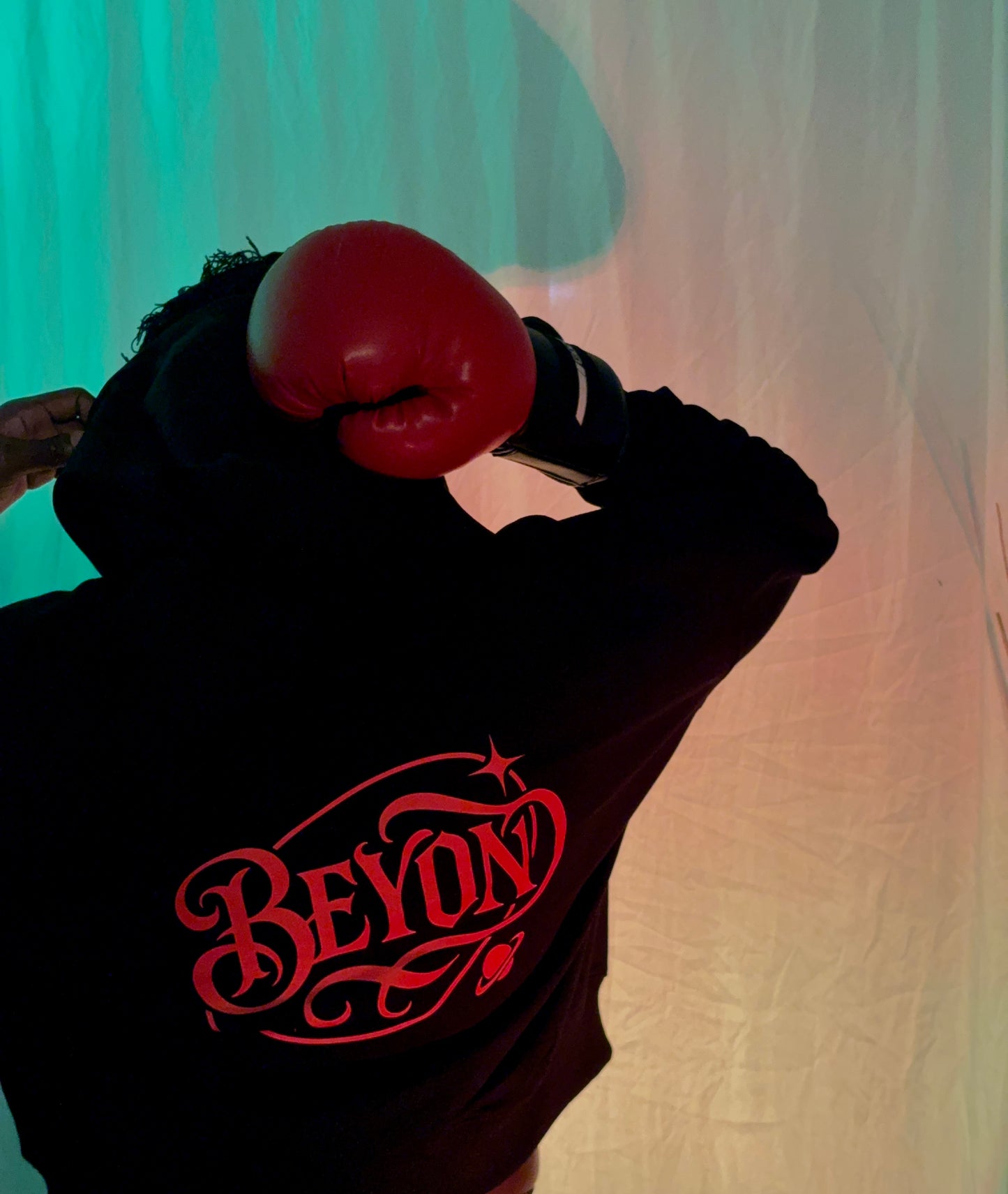 Red beyond Hoodie