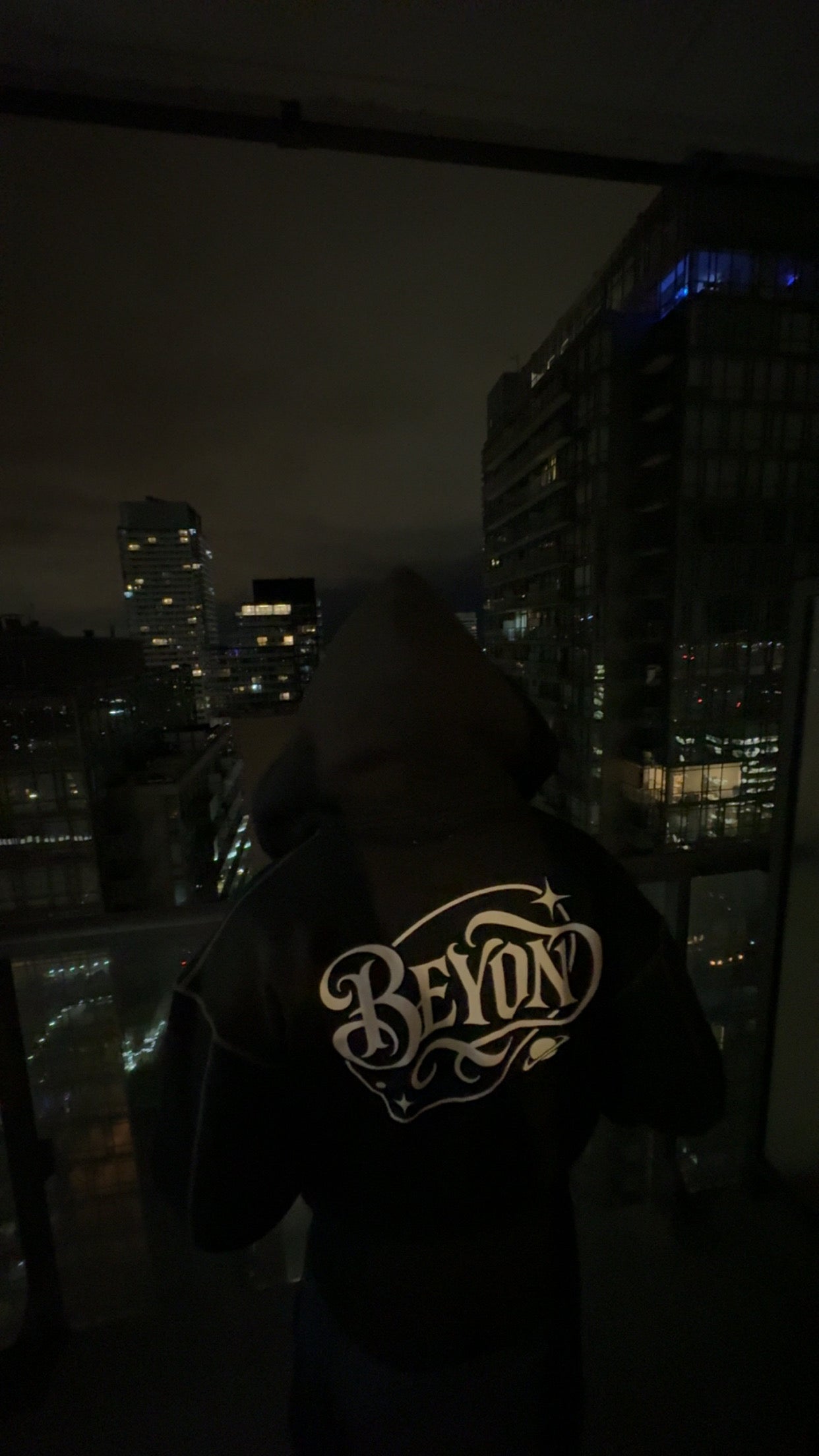 Boxy Fleece Zip Hoodie Beyond