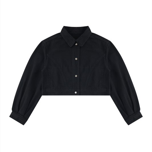 Women’s Crop Denim Jacket BEYOND