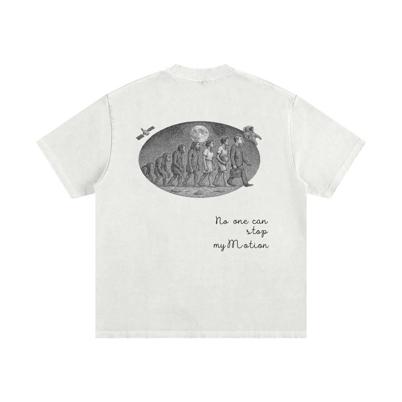 aT-Shirt  Vintage Washed Beyond motion