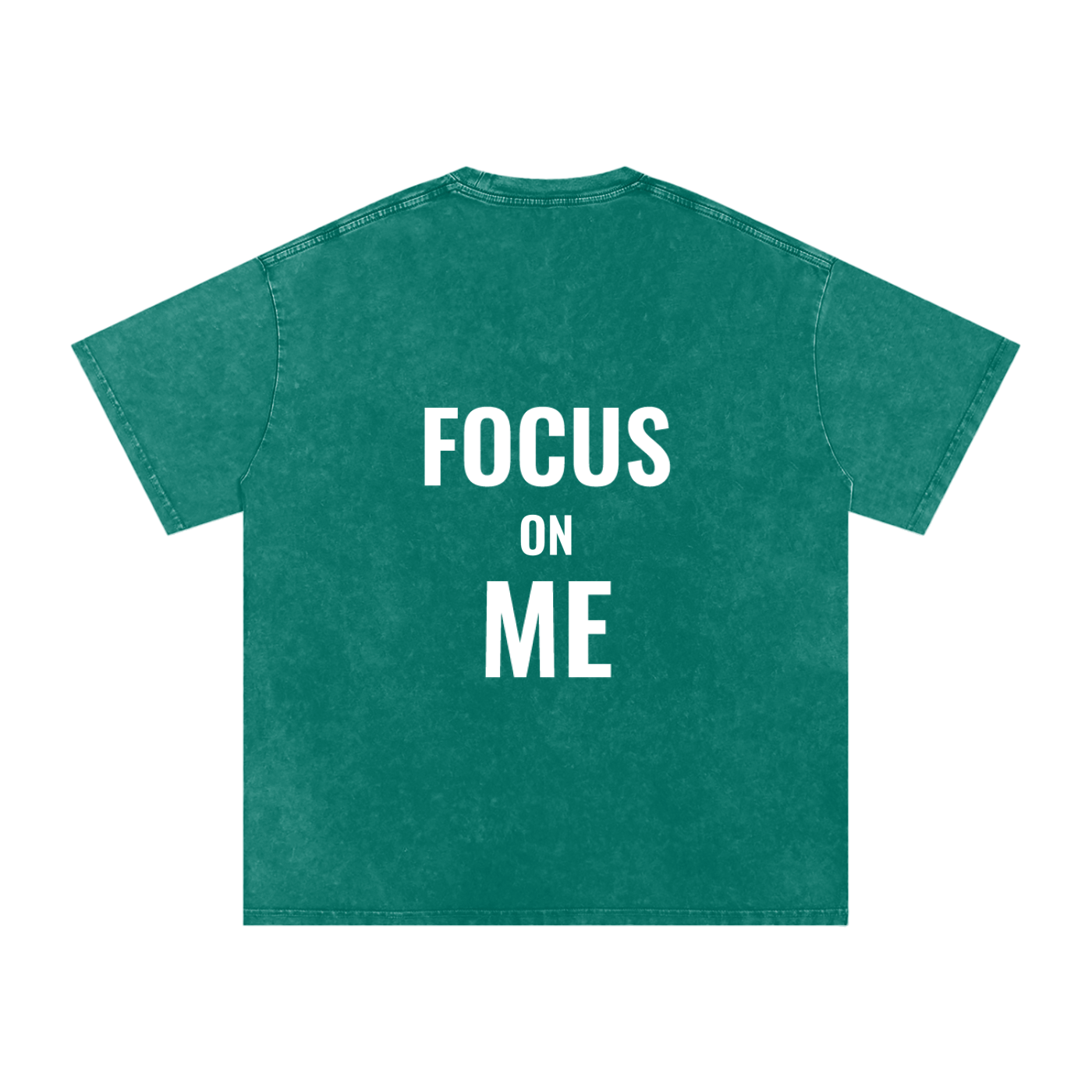 Oversized Cotton T-Shirt Focus On Me