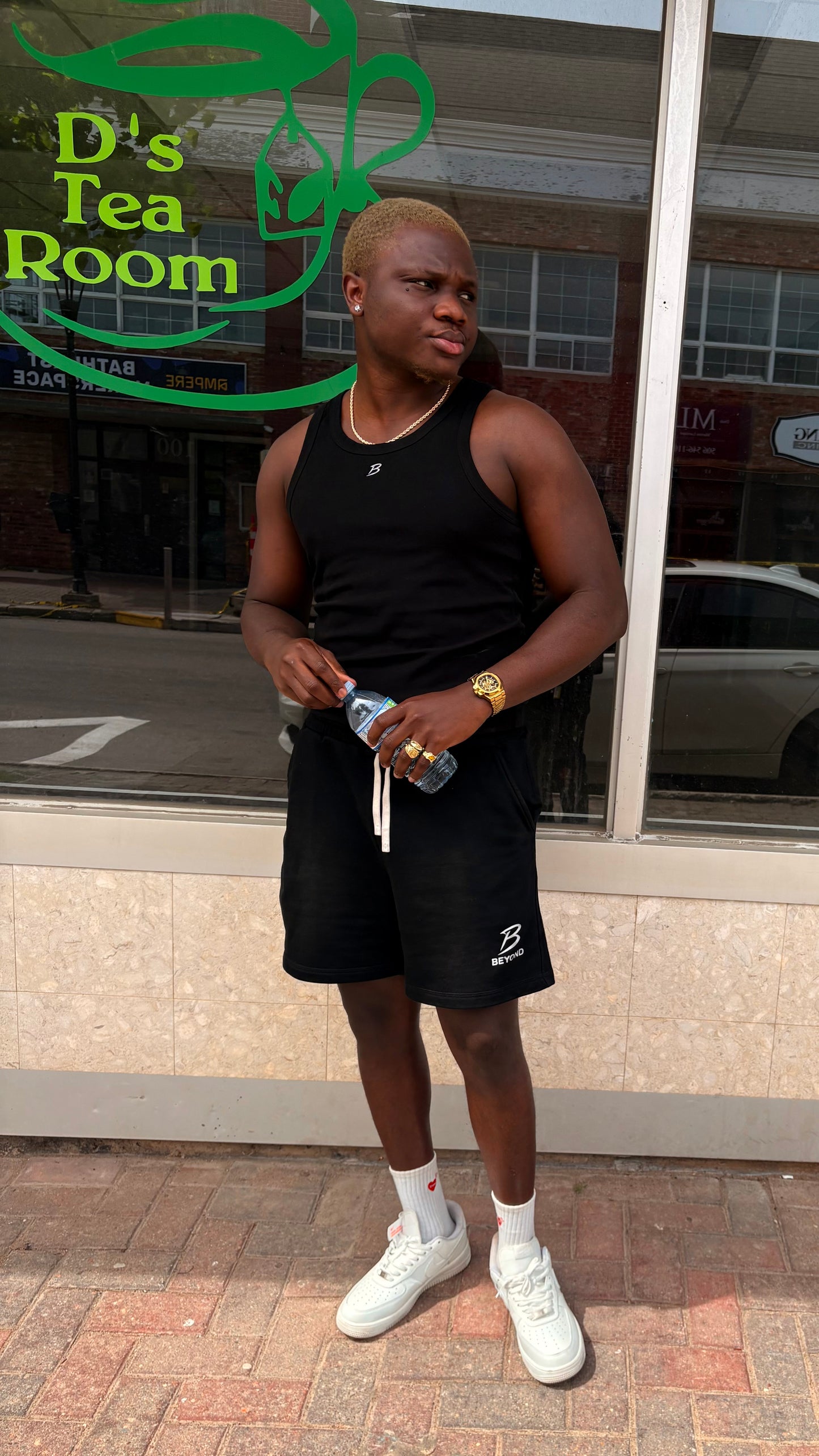 Sun Fade  Cotton Shorts Beyond