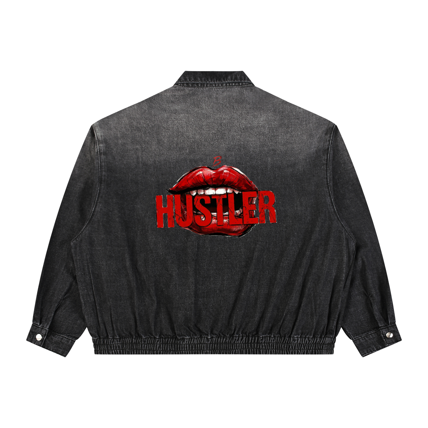 HUSTLER Wash Full-Zip Denim Jacket