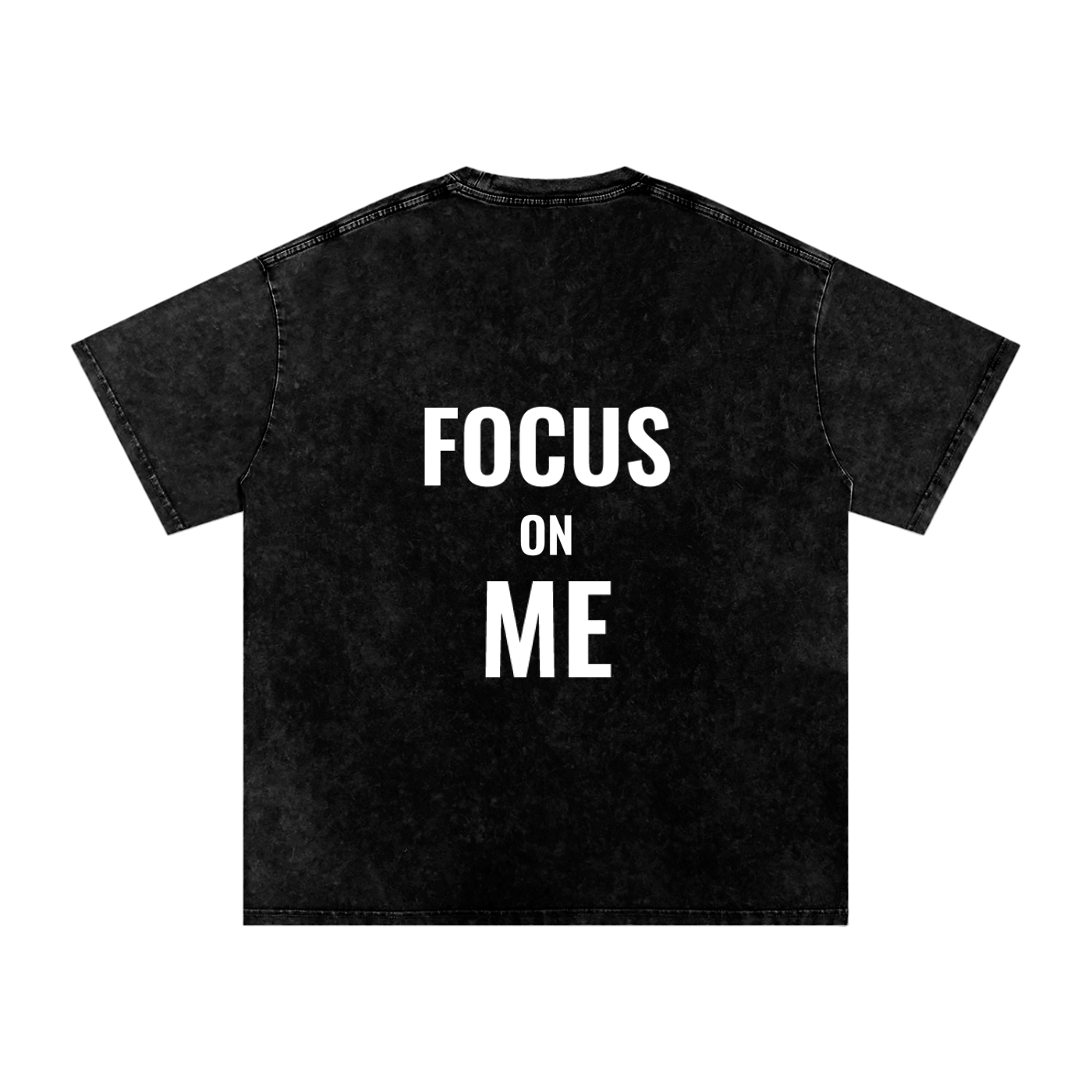 Oversized Cotton T-Shirt Focus On Me