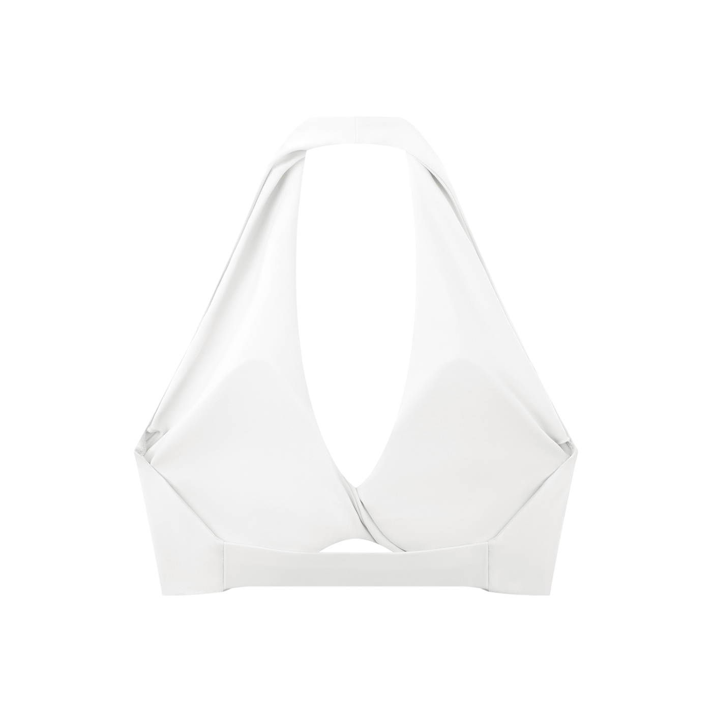 Women's Pleated Halter  Bra Beyond