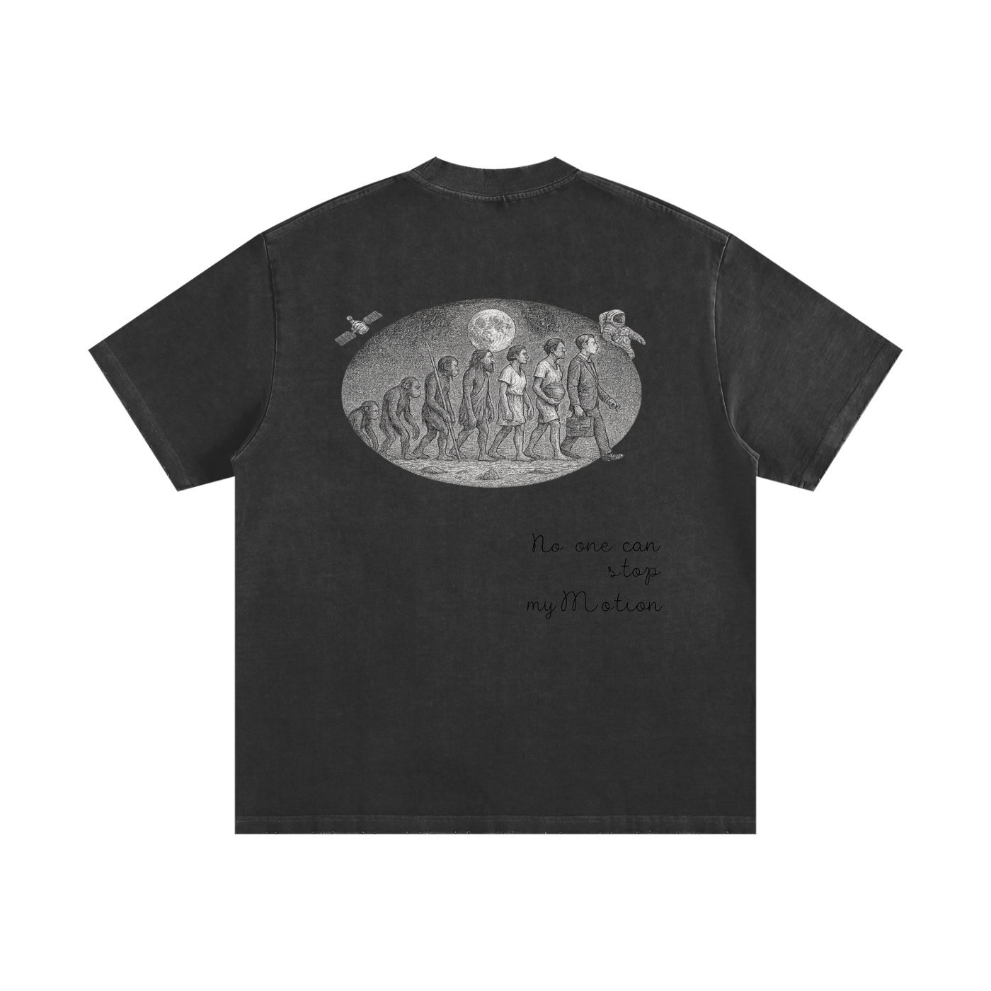 aT-Shirt  Vintage Washed Beyond motion