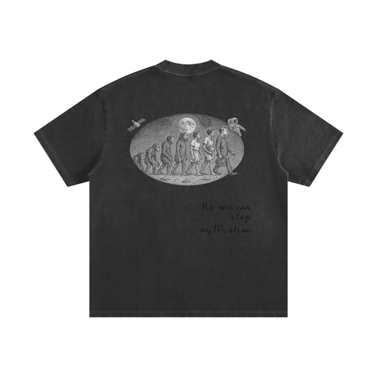 aT-Shirt  Vintage Washed Beyond motion