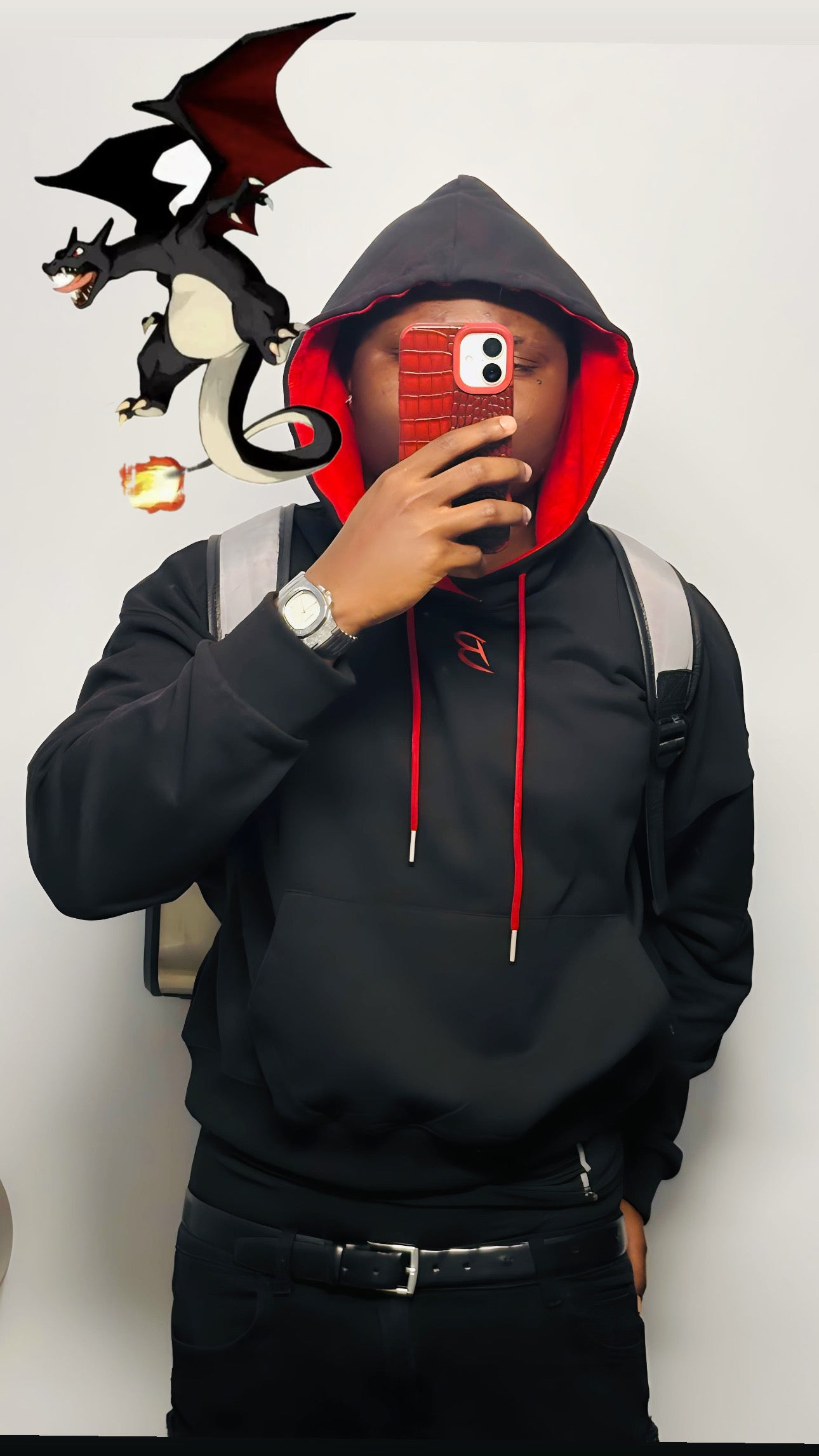 Red beyond Hoodie