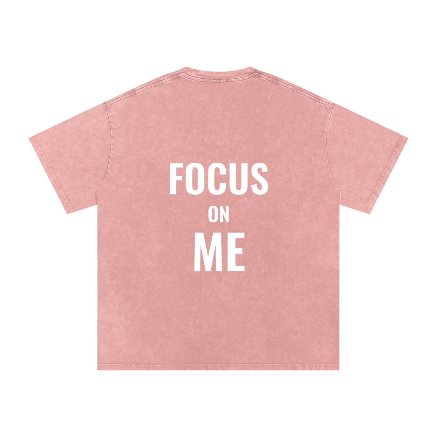 Oversized Cotton T-Shirt Focus On Me