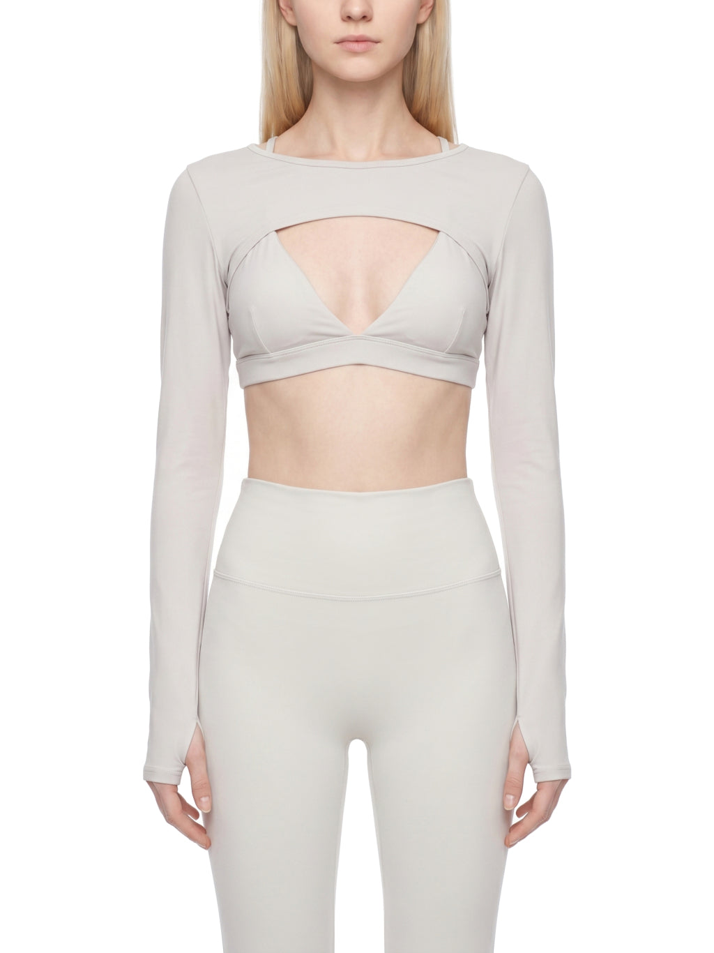 Women’s Cutout Long Sleeve  Shrug Beyond