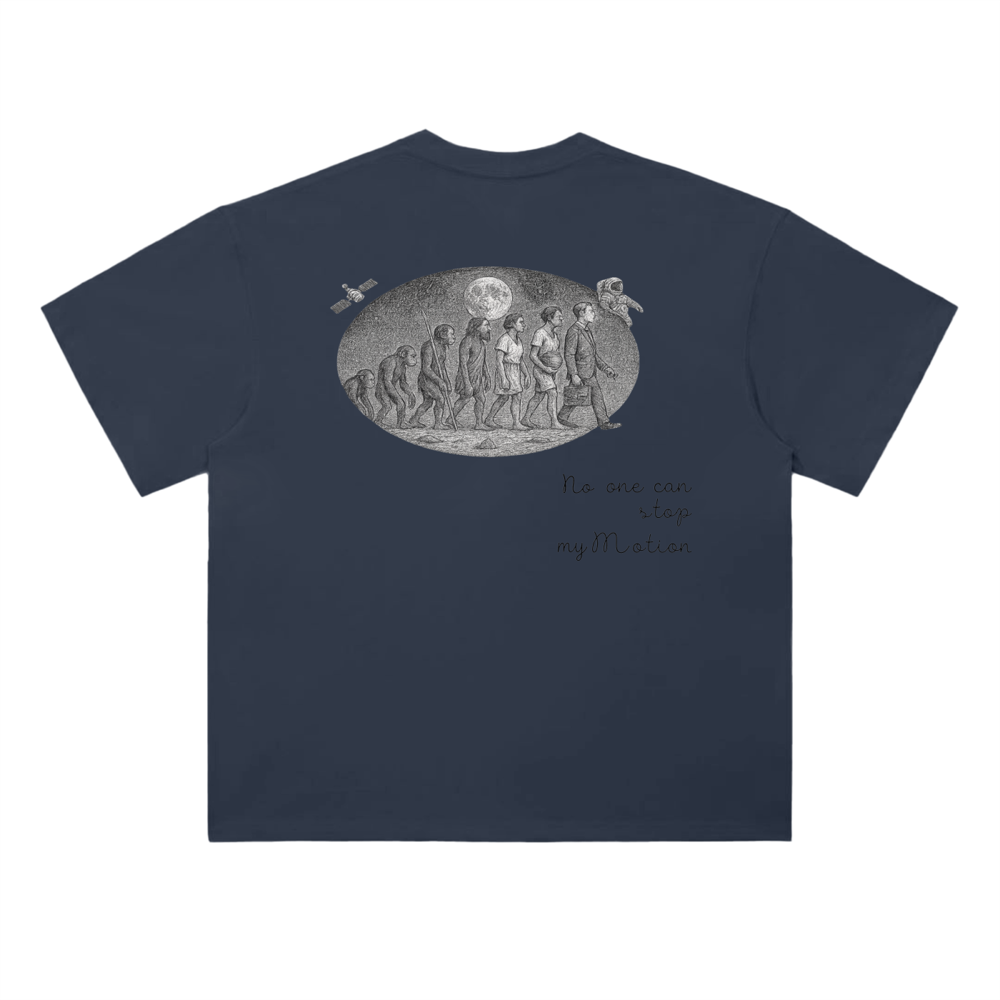 aT-Shirt  Cotton Beyond motion L-white