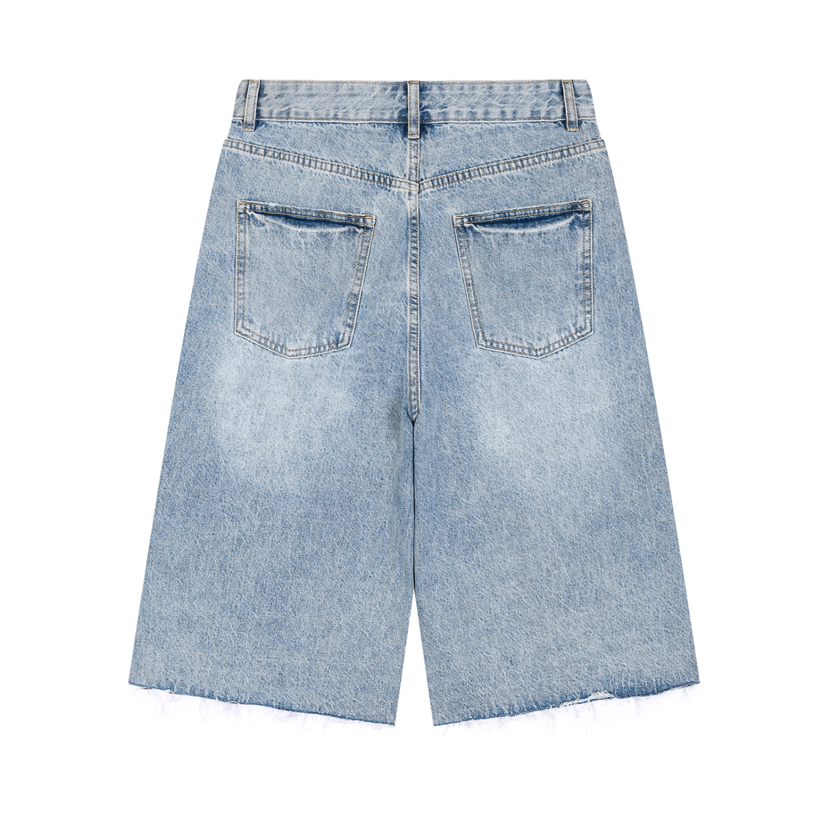 Vintage Wide Leg Denim Shorts BEYOND