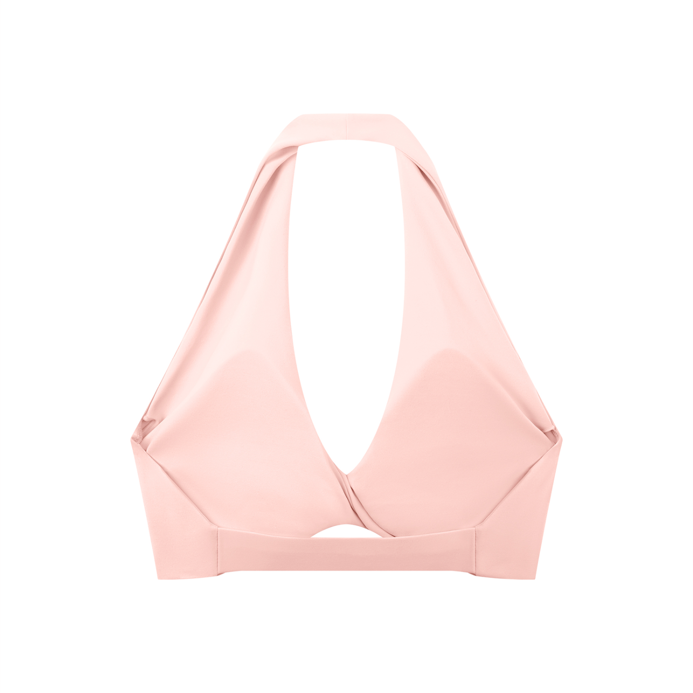 Women's Pleated Halter  Bra Beyond