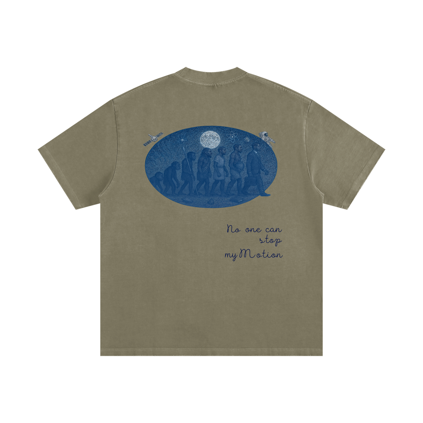 aT-Shirt  Vintage Washed Beyond motion