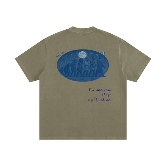 aT-Shirt  Vintage Washed Beyond motion