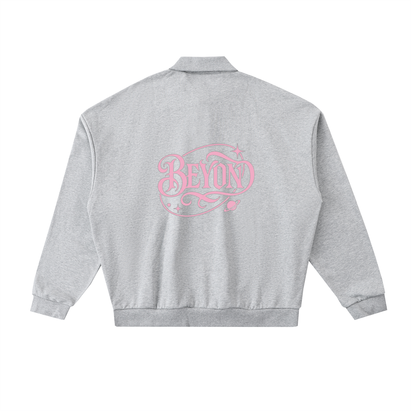 Fleece Polo L-pink Beyond