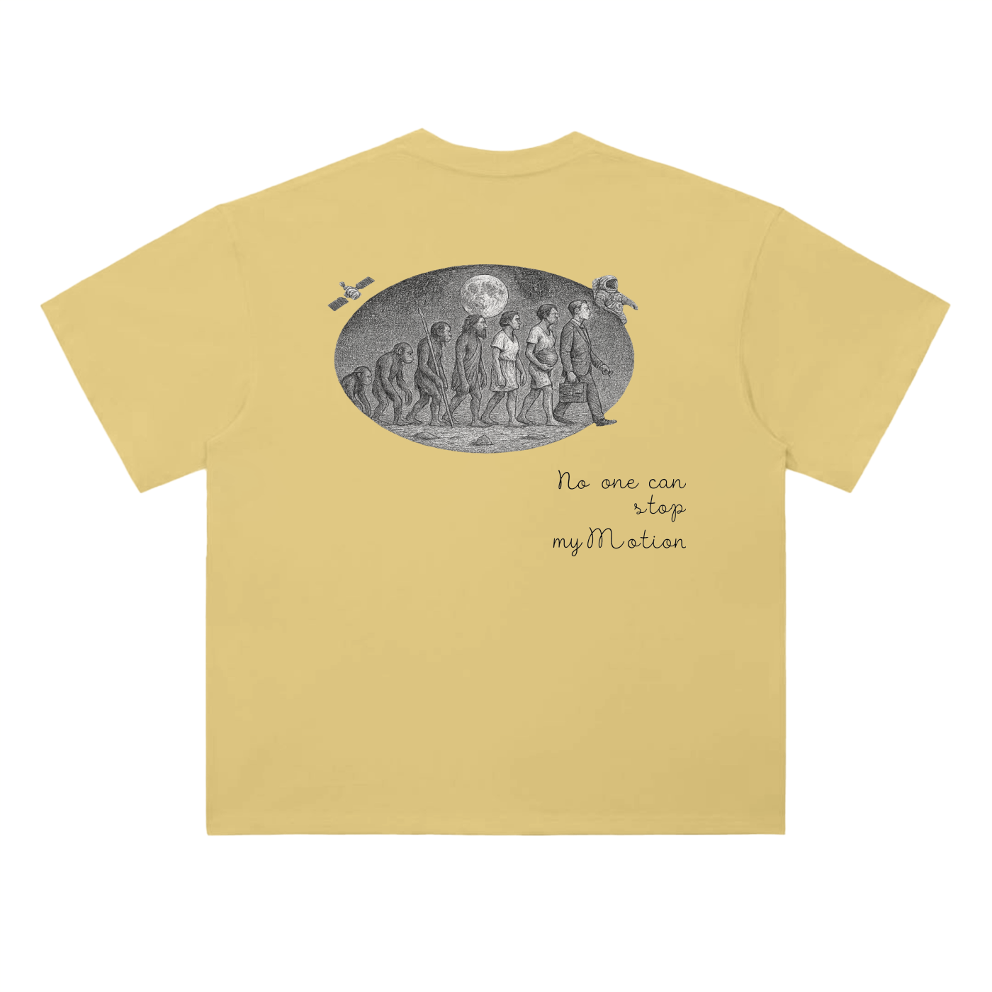 aT-Shirt  Cotton Beyond motion L-white