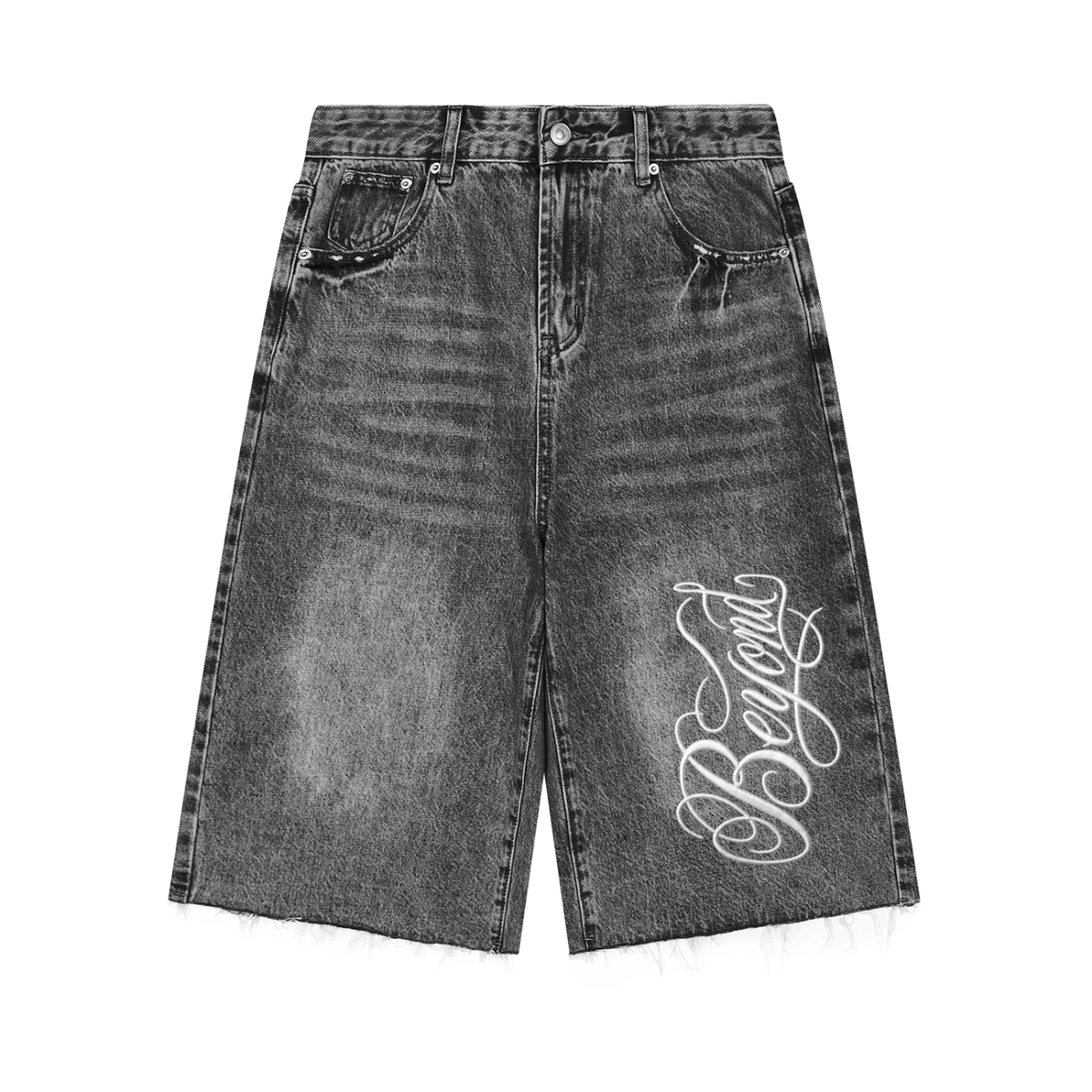 Vintage Wide Leg Denim Shorts BEYOND