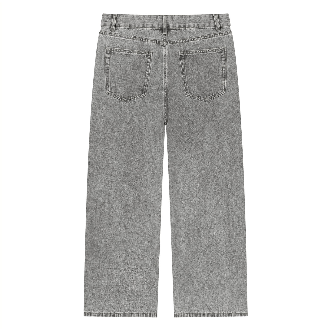 HUSTLER Vintage Wash Straight Leg Jeans